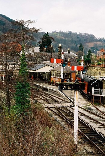 Signals, Llangollen Railway Station, Wales