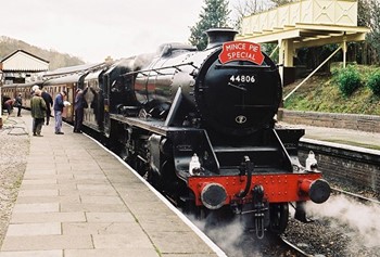 Stanier Black 5 44806, Llangollen Railway, Wales