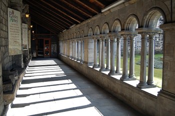 Cloister Colonnade, Paisley Abbey, Scotland