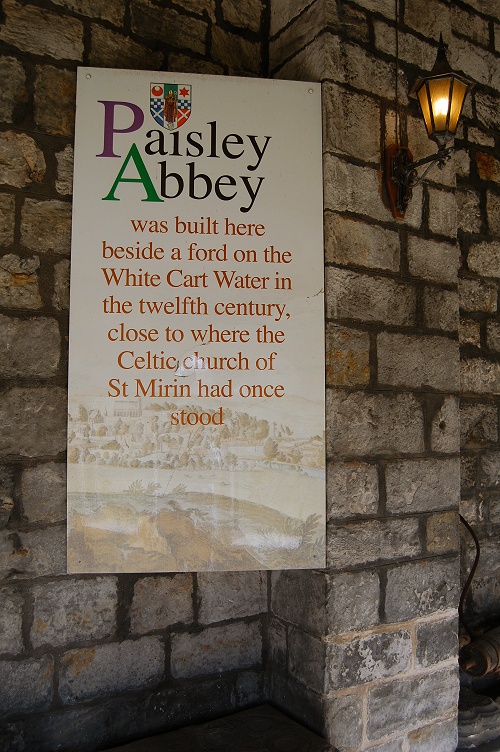 Cloisters, Paisley Abbey, Scotland