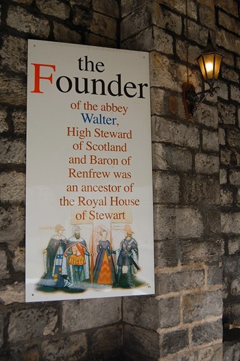 Cloisters, Paisley Abbey, Scotland