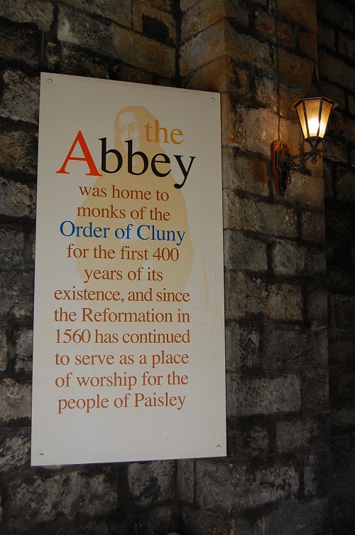Cloisters, Paisley Abbey, Scotland