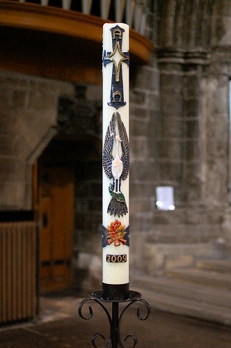 Candle, Paisley Abbey, Scotland