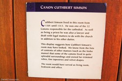 Canon Cuthbert Simson, Provand's Lordship 1471, Glasgow
