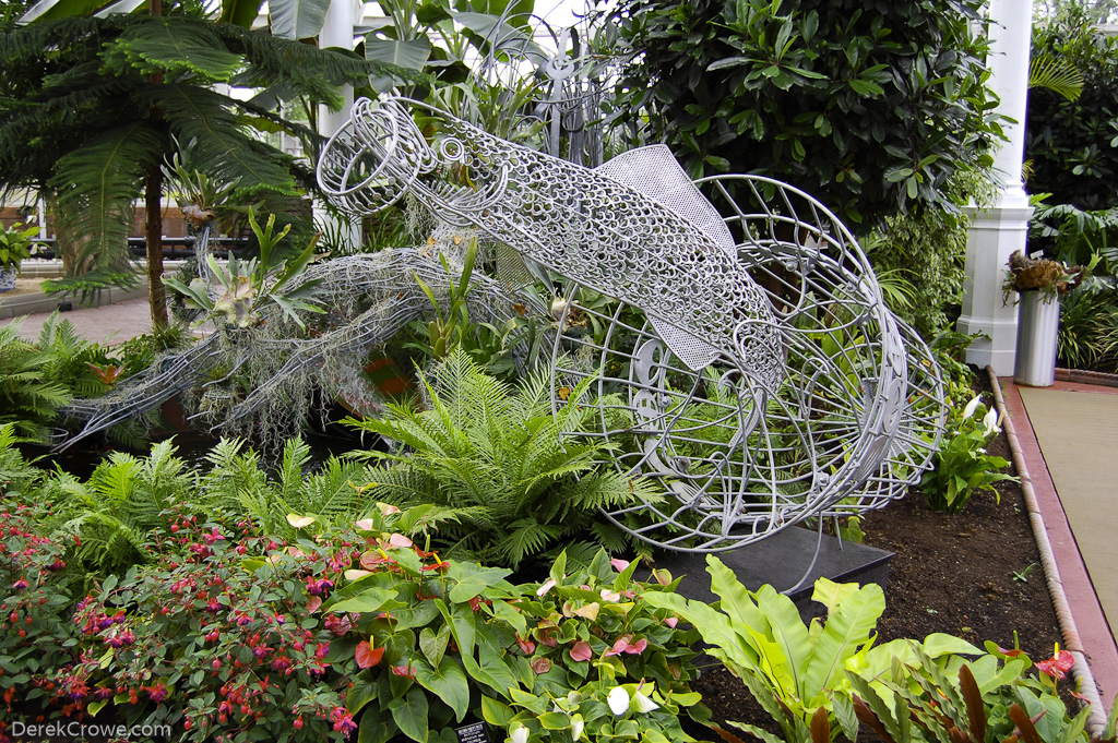 Fish with a Ring - Saint Kentigern (Mungo), Winter Gardens, Glasgow