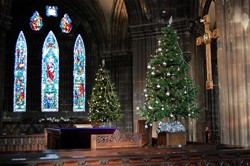 Glasgow Cathedral at Christmas 2009 - Communion Table (Scotland)