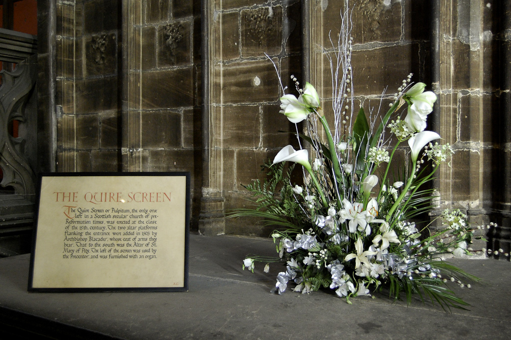 Glasgow Cathedral at Christmas 2009 (Scotland)