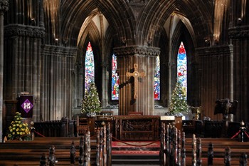 Glasgow Cathedral at Christmas 2009 (Scotland)