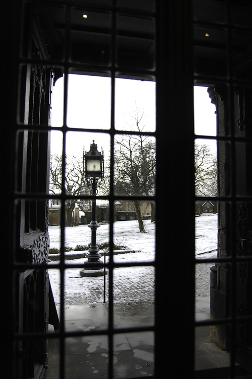 Glasgow Cathedral at Christmas 2009 - Snow on the Ground (Scotland)