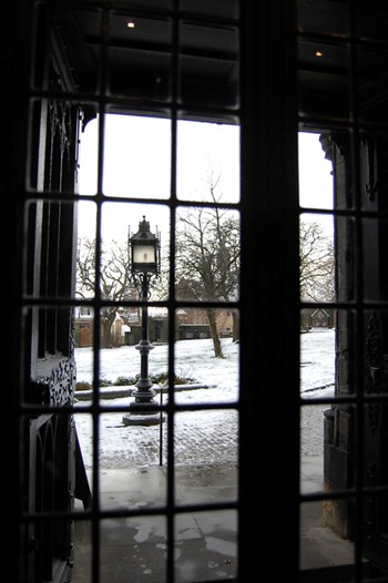 Glasgow Cathedral at Christmas 2009 - Snow on the Ground (Scotland)