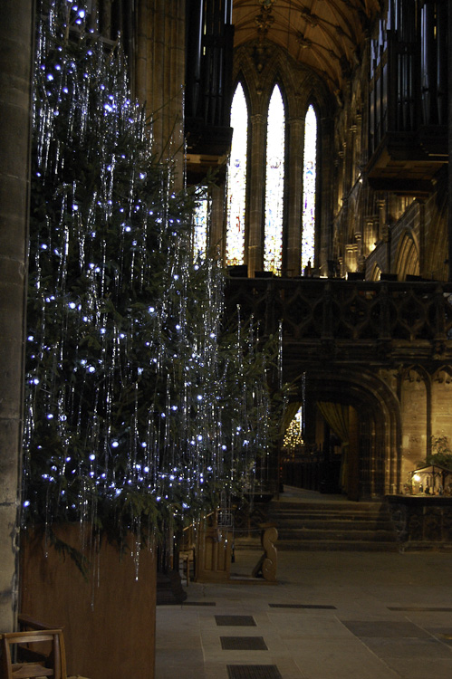 Glasgow Cathedral - Christmas Tree 2009 (Scotland)