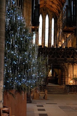 Glasgow Cathedral - Christmas Tree 2009 (Scotland)