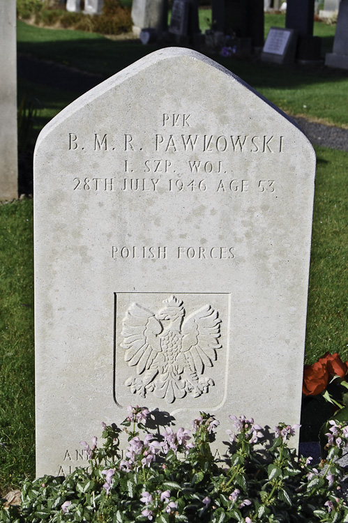 Boleslaw Michal Ryszard  Pawlowski Polish War Grave