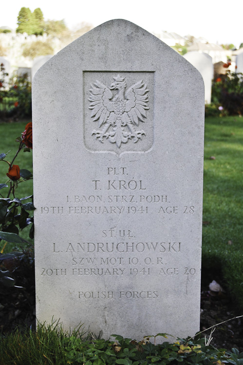 Tadeusz Król Polish War Grave