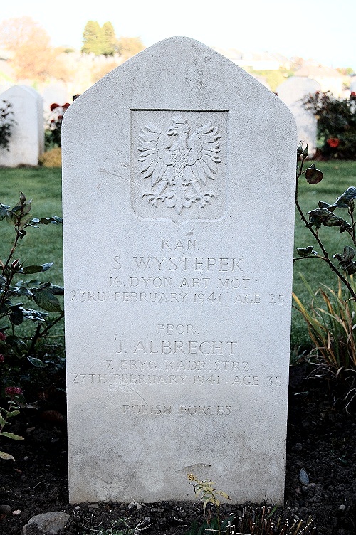 Stefan Wystepek Polish War Grave