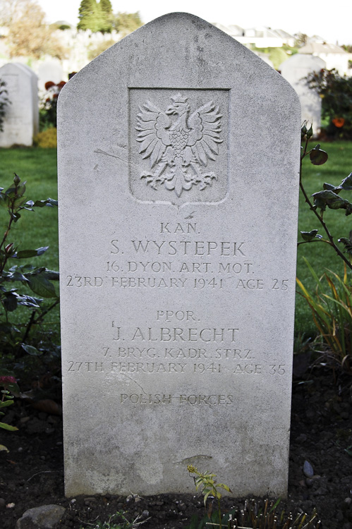 Stefan Wystepek Polish War Grave