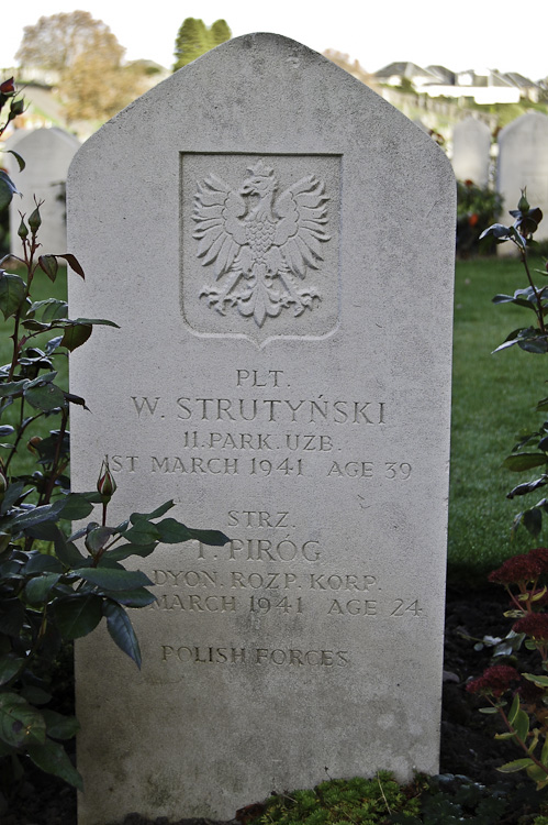 Tadeusz Piróg Polish War Grave