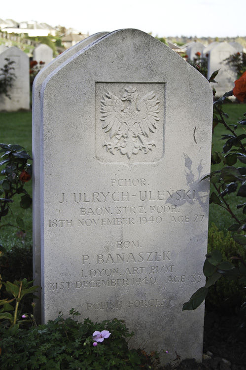 Janusz Ulrych-Ulenski Polish War Grave