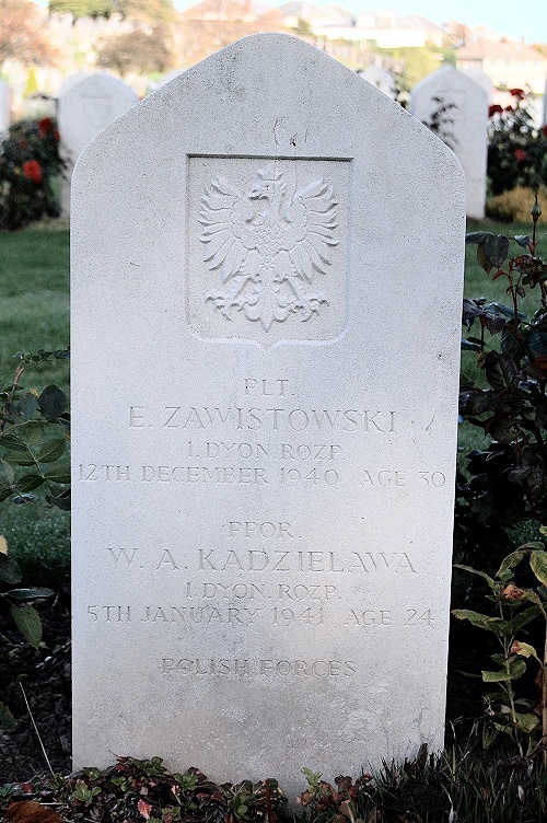 Witold Andrzej Kądzielawa Polish War Grave