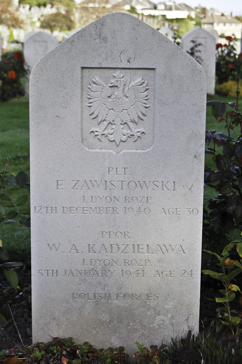 Eugeniusz Zawistowski Polish War Grave