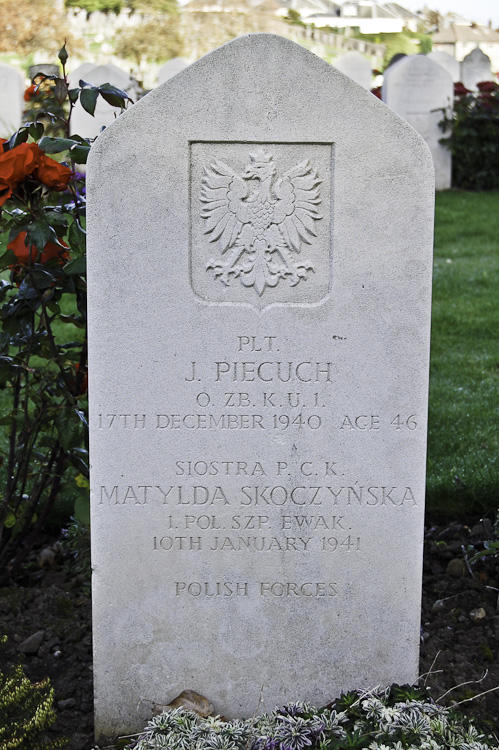 Matylda Skoczynska Polish War Grave