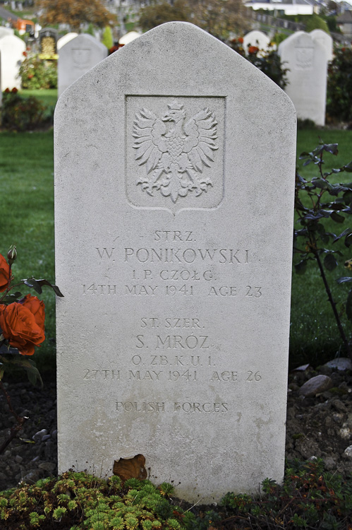 Wladyslaw Ponikowski Polish War Grave