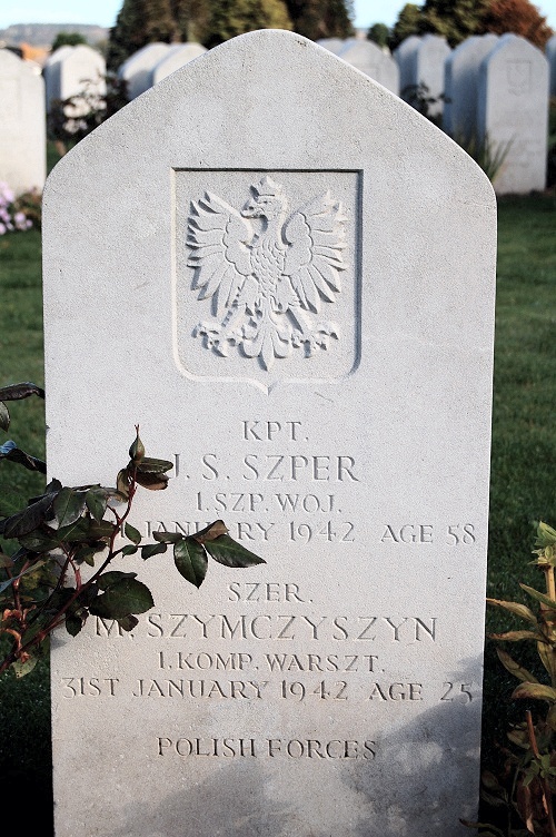 Józef Stefan Szper Polish War Grave