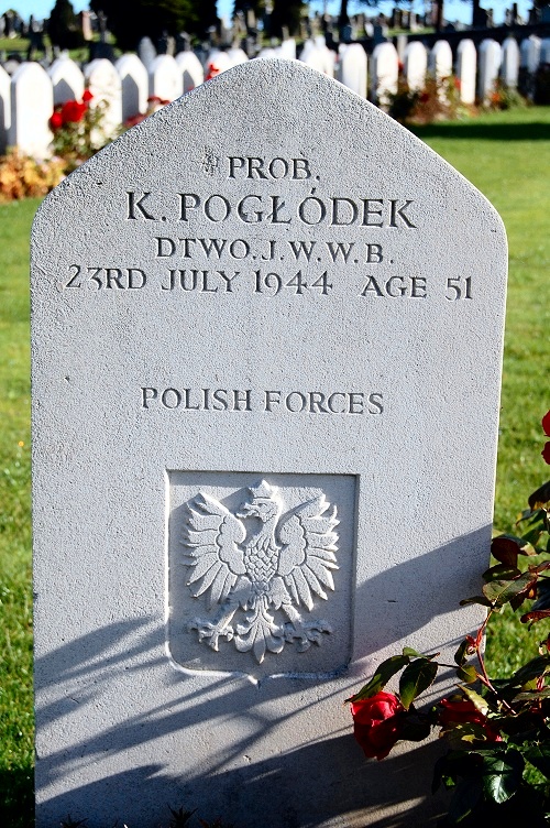 Konstanty Poglódek Polish War Grave