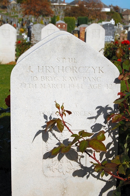 Jan Hryhorczyk Polish War Grave