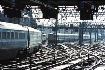 Arrive & Depart Glasgow Central 1981 British Rail