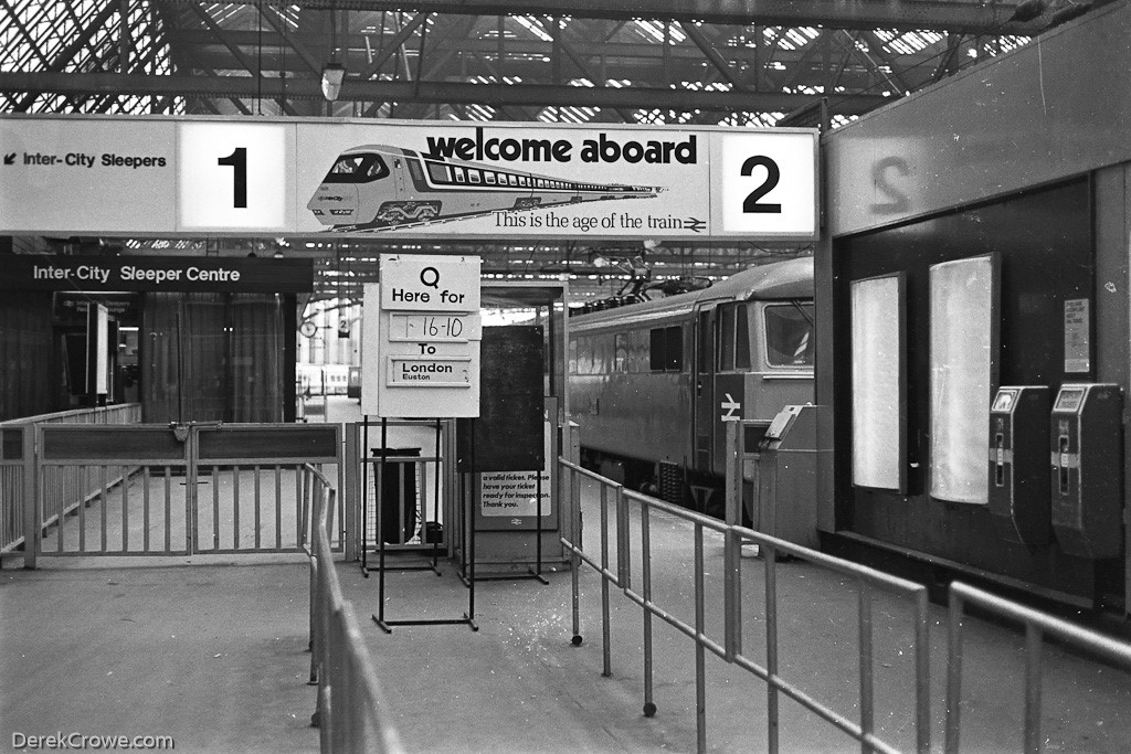 Age of the Train Glasgow Central 1983