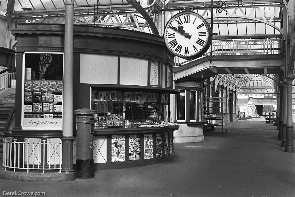 John Menzies Bookstall Stirling Railway Station 1983