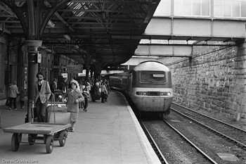 HST Dundee Railway Station 1984 British Rail