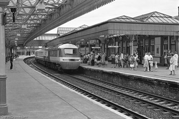 HST The Highland Chieftain Stirling Station 1984 British Rail