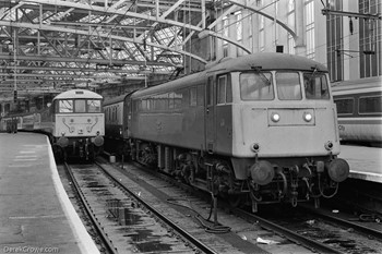85006 Glasgow Central Railway Station 1987 British Rail