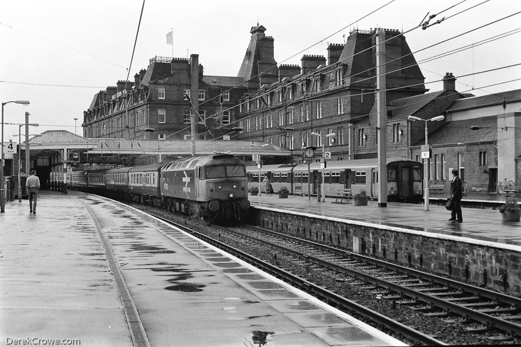 47629 Ayr Railway Station 1988