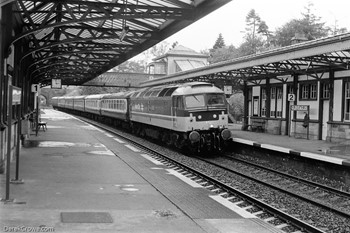 47515 Gleneagles Railway Station 1988 British Rail