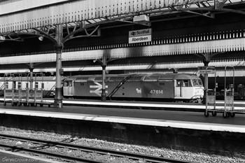 47614 Postal Train Aberdeen Station 1988 British Rail