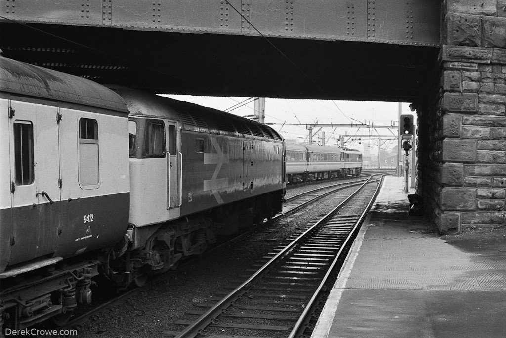 47639 & 87002 Carlisle Railway Station 1988