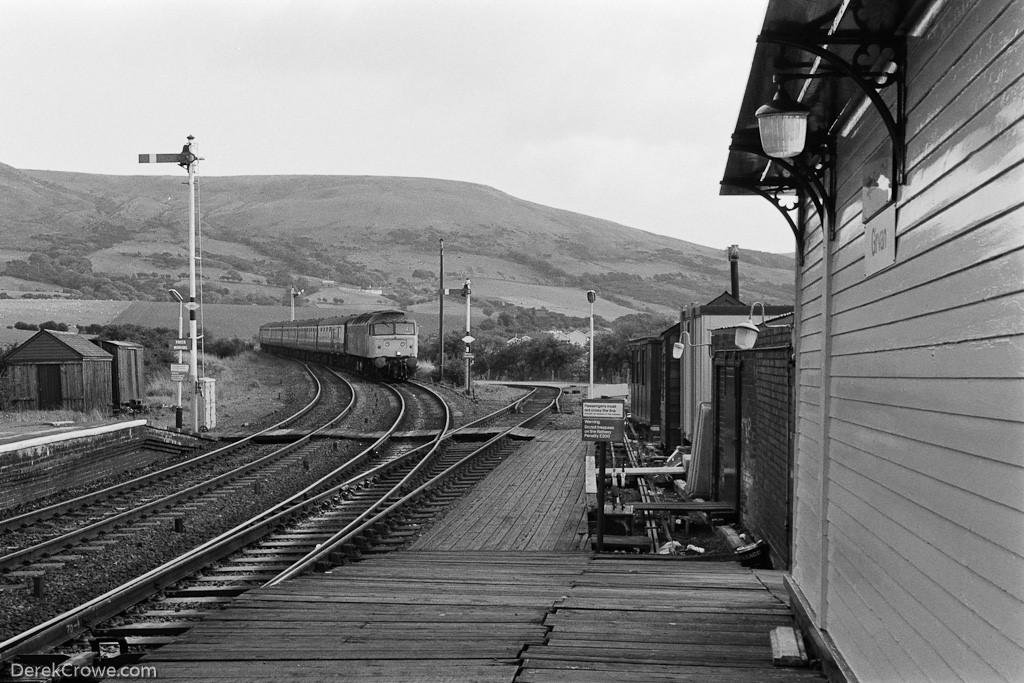 47632 Girvan Railway Station 1988