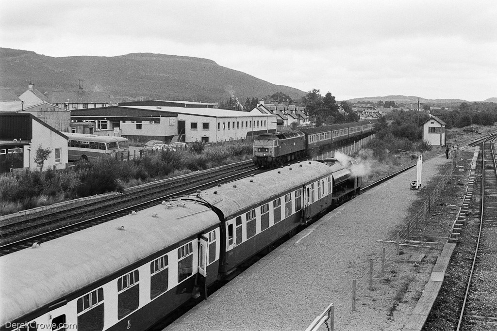47570 Aviemore Railway Station 1988