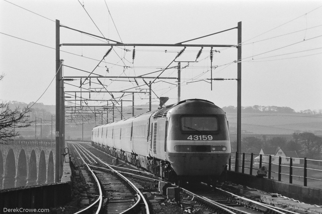 HST Berwick upon Tweed Royal Border Bridge 1988