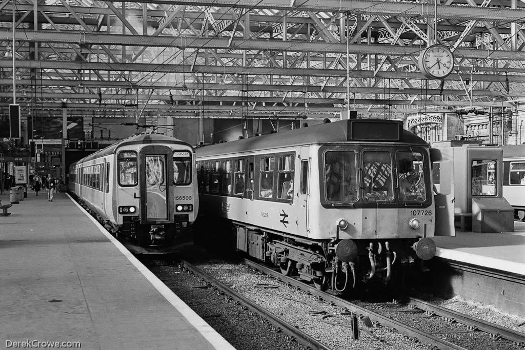 156503 Glasgow Central Railway Station 1989
