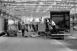 Travelling Post Office (TPO) Up Special Glasgow Central 1989