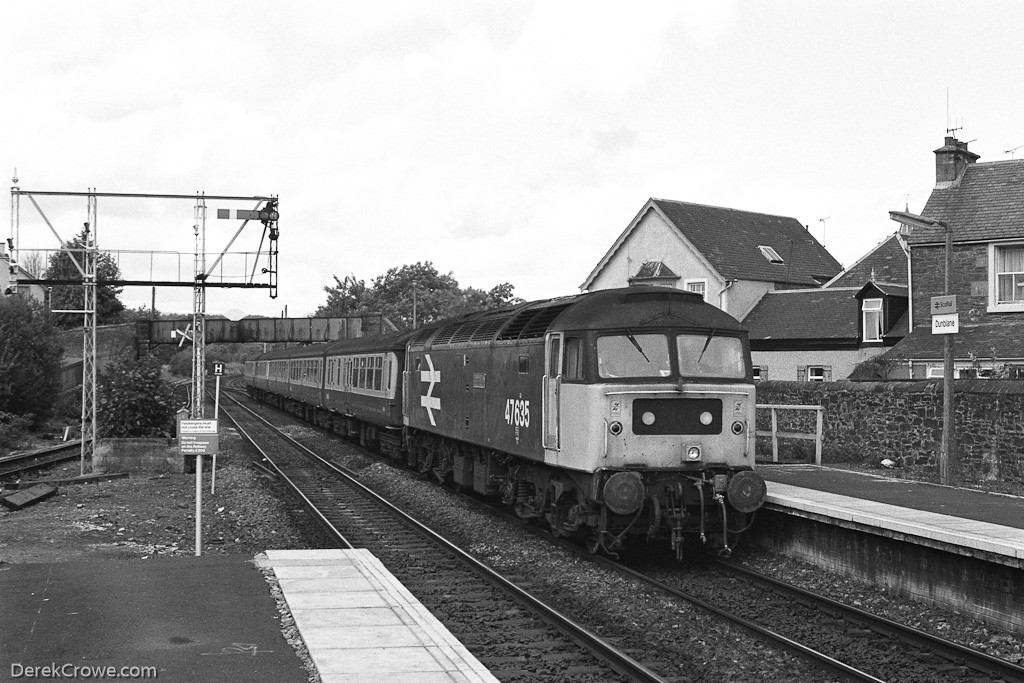 47635 Dunblane Railway Station 1989