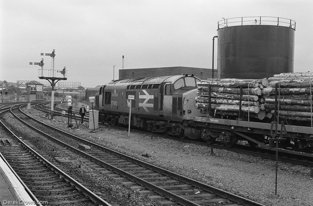 37410 Springburn Railway Station 1989
