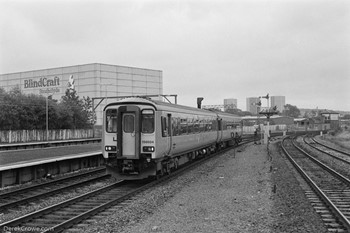 156504 Springburn Railway Station 1989 British Rail