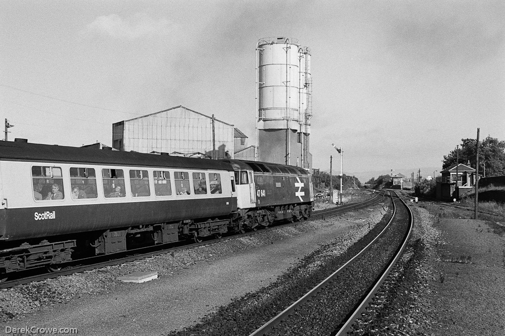 47641 Larbert Railway Station 1989