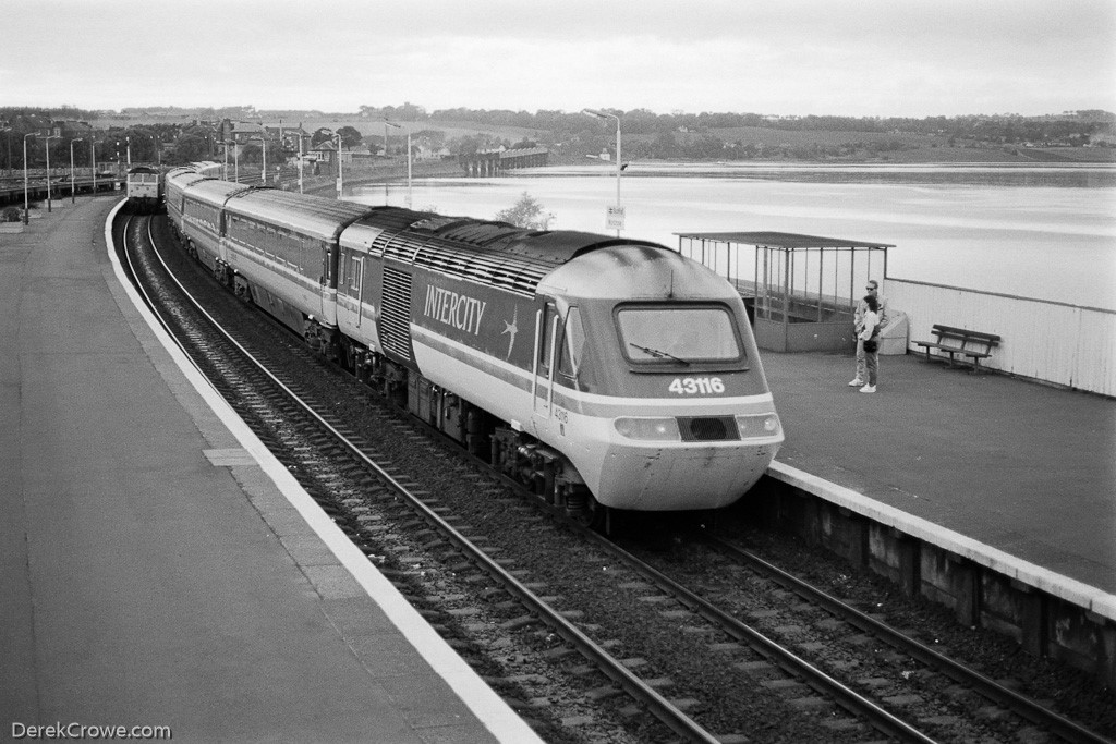 HST 43116 Montrose Railway Station 1989