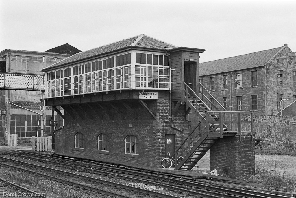 Arbroath North Signal Box 1989